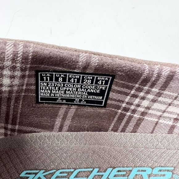 Skechers Arya Sail With Me Loafers Womens 11 Taupe Slip-On Round Toe Memory Foam - Picture 9 of 10